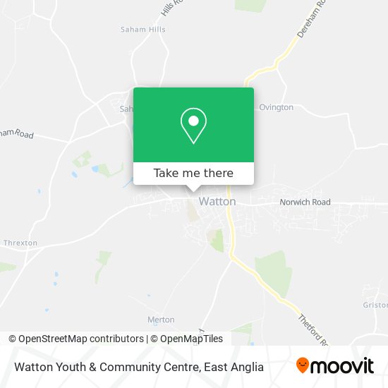 Watton Youth & Community Centre map