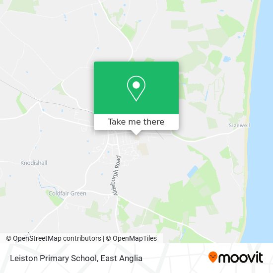 Leiston Primary School map