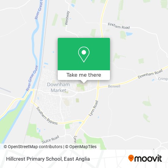 Hillcrest Primary School map