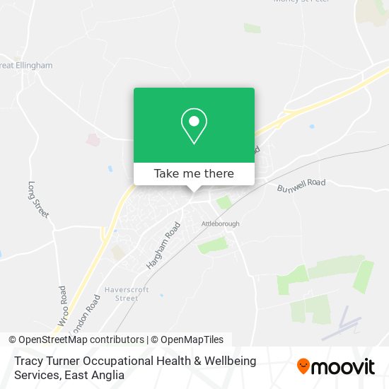 Tracy Turner Occupational Health & Wellbeing Services map