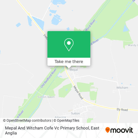 Mepal And Witcham Cofe Vc Primary School map