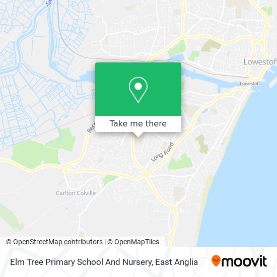 Elm Tree Primary School And Nursery map