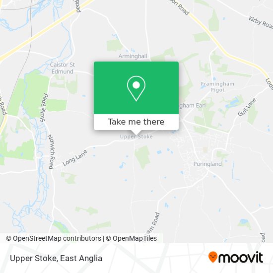 Upper Stoke map