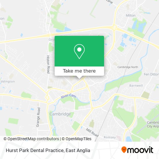 Hurst Park Dental Practice map