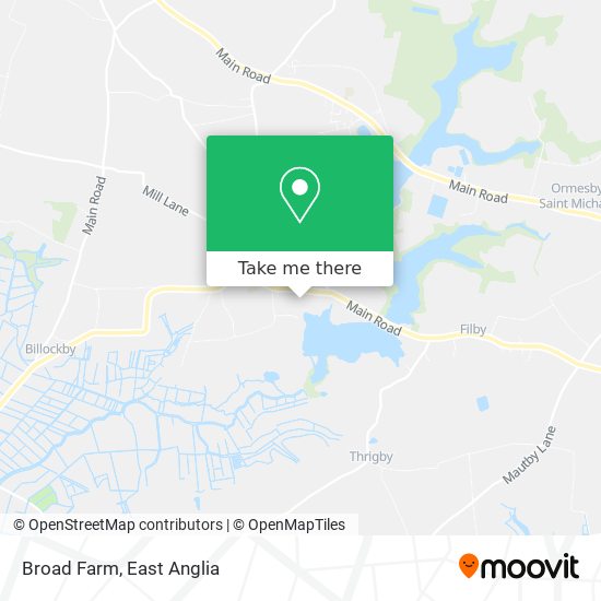 Broad Farm map