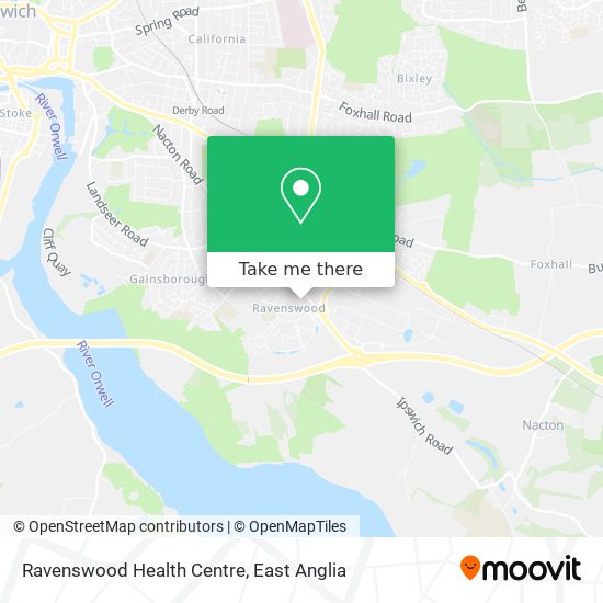 Ravenswood Health Centre map