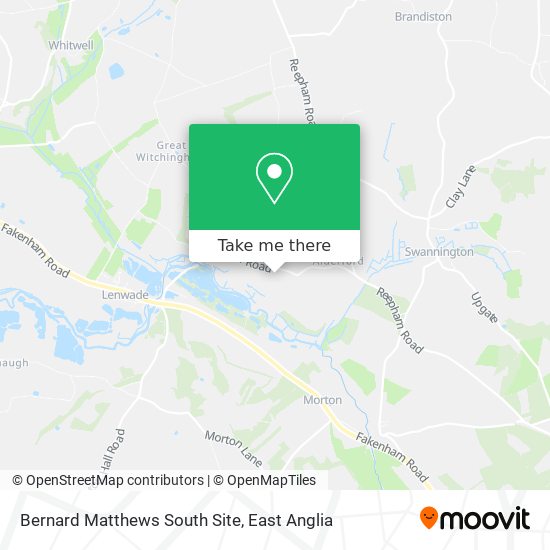 Bernard Matthews South Site map