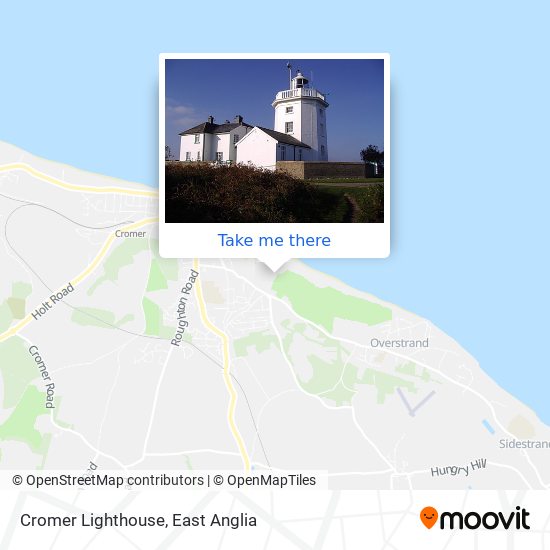 Cromer Lighthouse map