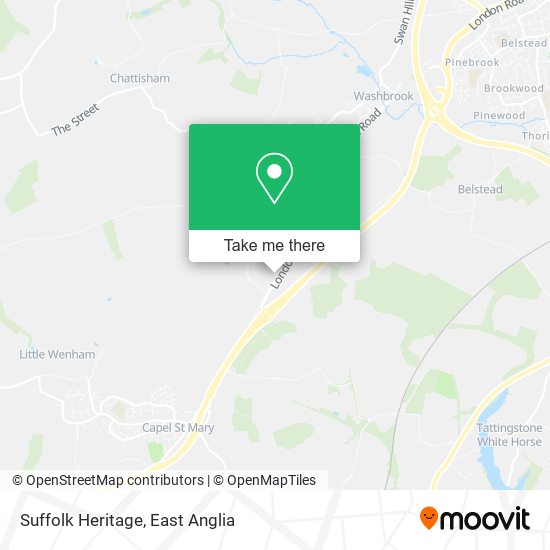 Suffolk Heritage map