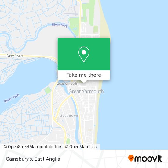 Sainsbury's map