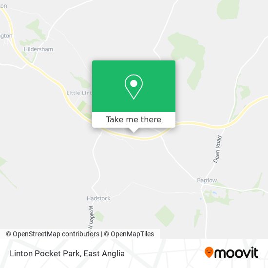 Linton Pocket Park map