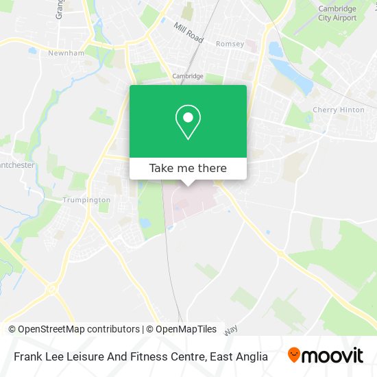 Frank Lee Leisure And Fitness Centre map