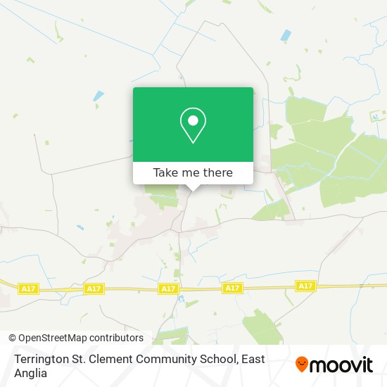 Terrington St. Clement Community School map