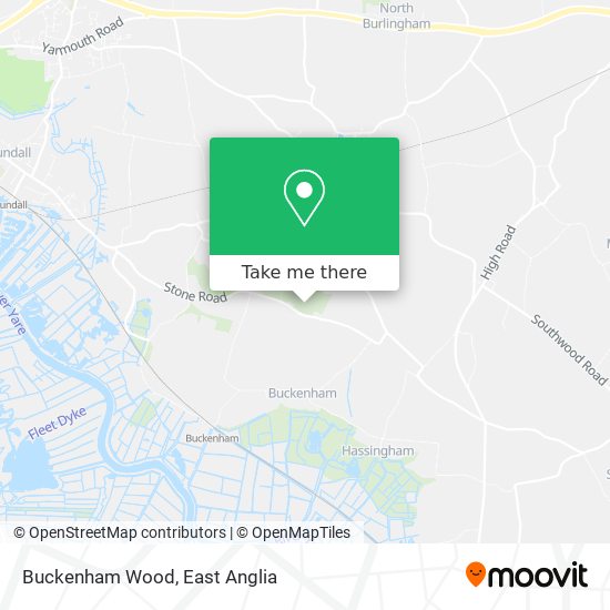 Buckenham Wood map