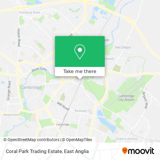 Coral Park Trading Estate map