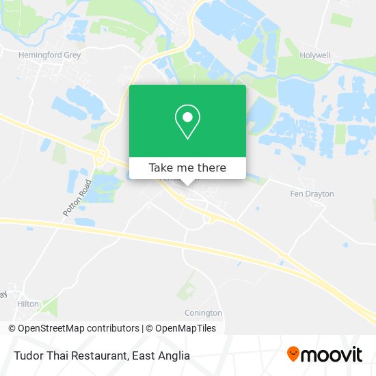 Tudor Thai Restaurant map