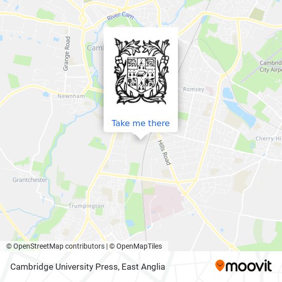 Cambridge University Press map