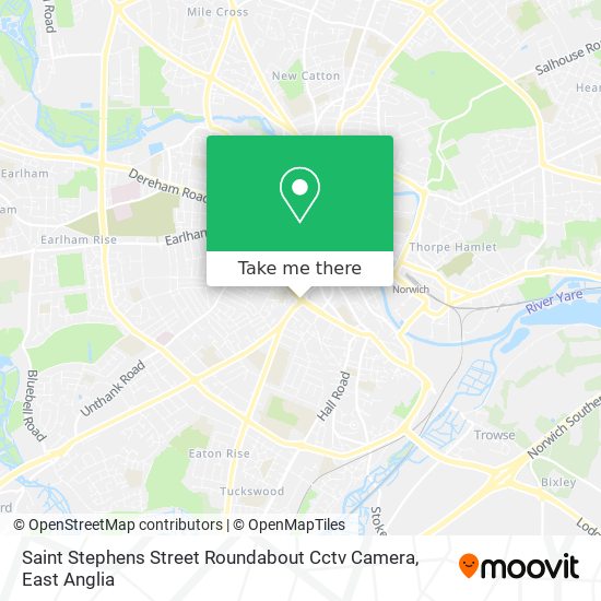 Saint Stephens Street Roundabout Cctv Camera map