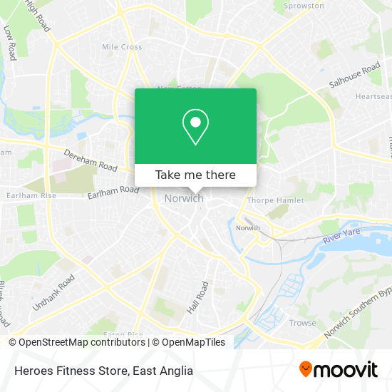 Heroes Fitness Store map