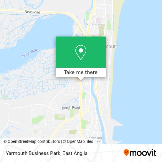 Yarmouth Business Park map