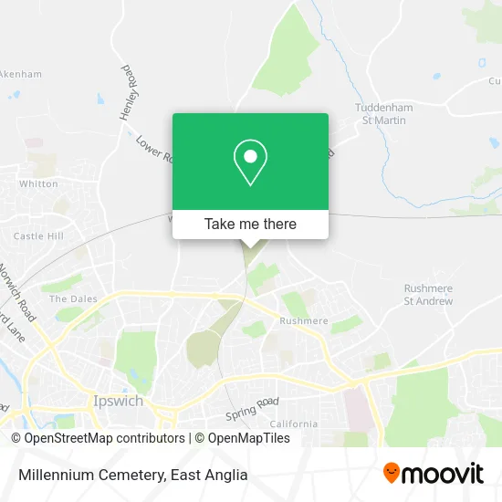 Millennium Cemetery map
