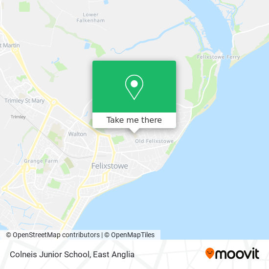 Colneis Junior School map