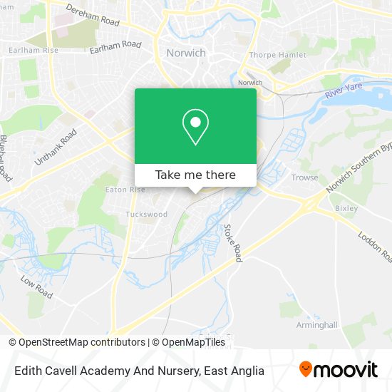 Edith Cavell Academy And Nursery map