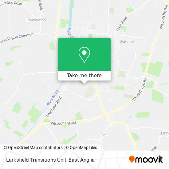 Larksfield Transitions Unit map