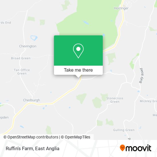 Ruffin's Farm map