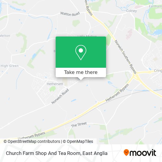 Church Farm Shop And Tea Room map