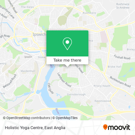 Holistic Yoga Centre map