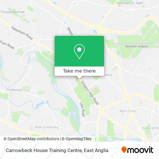Carrowbeck House Training Centre map