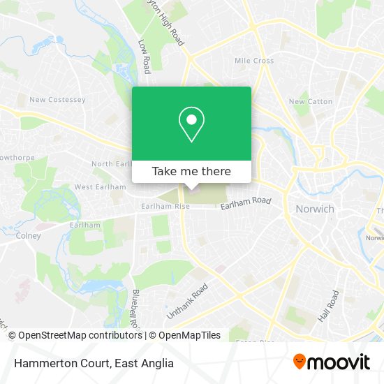 Hammerton Court map