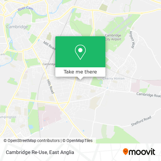 Cambridge Re-Use map