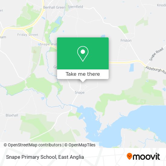 Snape Primary School map