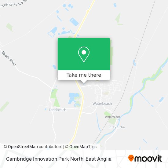 Cambridge Innovation Park North map