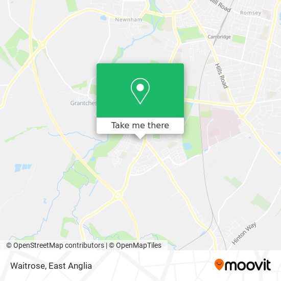 Waitrose map