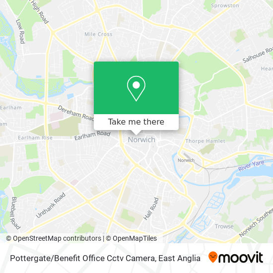 Pottergate / Benefit Office Cctv Camera map