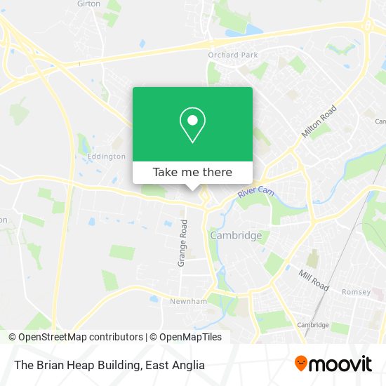 The Brian Heap Building map