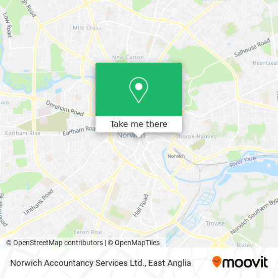 Norwich Accountancy Services Ltd. map