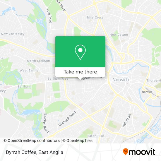 Dyrrah Coffee map
