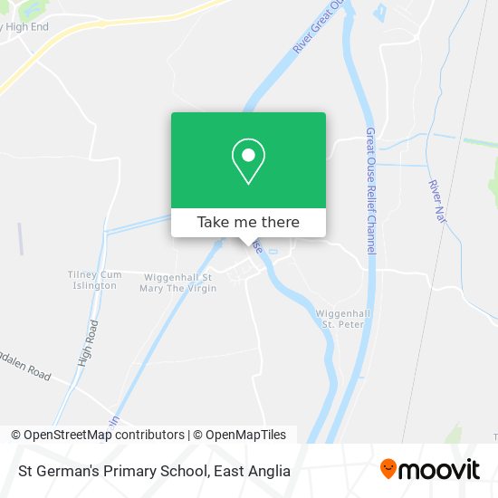 St German's Primary School map