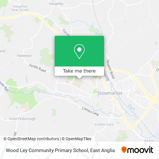 Wood Ley Community Primary School map