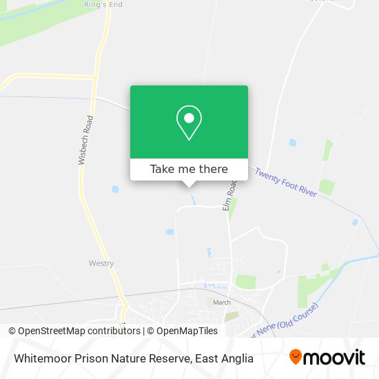 Whitemoor Prison Nature Reserve map