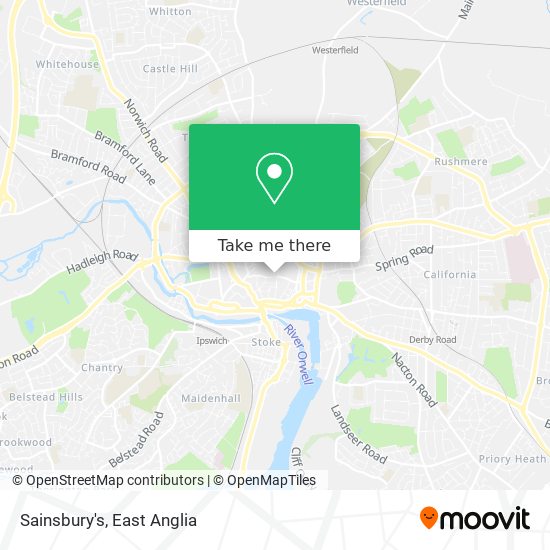 Sainsbury's map