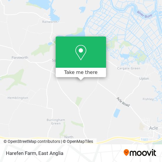 Harefen Farm map