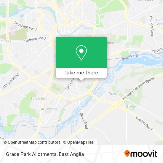Grace Park Allotments map