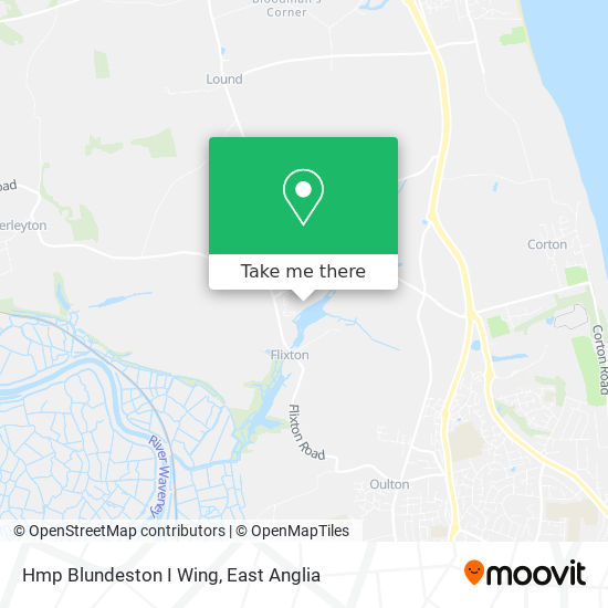 Hmp Blundeston I Wing map