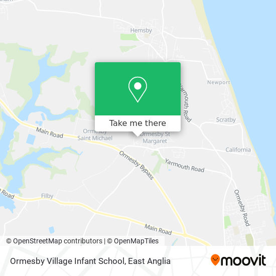Ormesby Village Infant School map