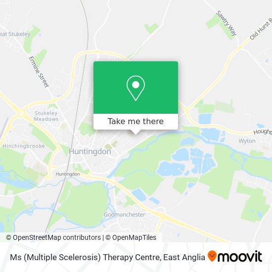 Ms (Multiple Scelerosis) Therapy Centre map